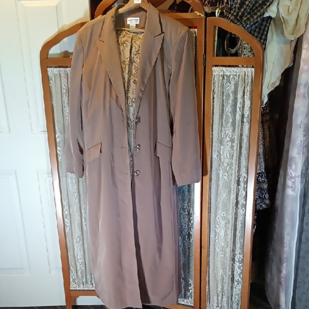 Newport News Tan Trench Coat